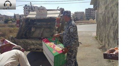 ضبط مواد منتهية الصلاحية في جنين